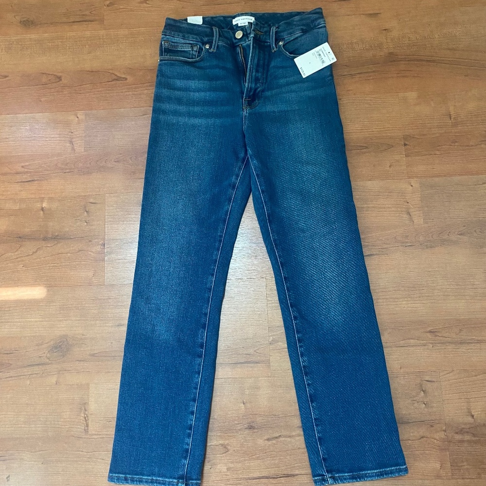 Good American Good Legs Straight Jeans